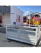 Gyvulių svarstyklės | MS4 3000 kg, TEM 1,5 t su gardu